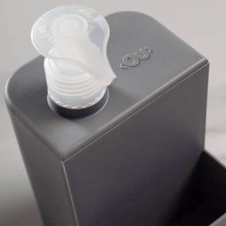 Imagem de Kit Escorredor De Louças + Porta Detergente Dispenser com Porta Esponja / Bucha500ml