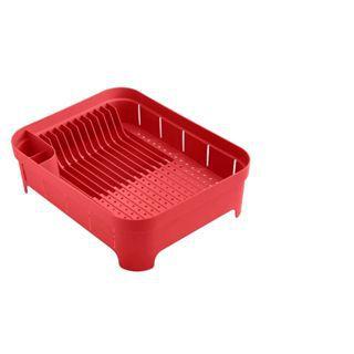 Imagem de Kit Escorredor De Louças + Porta Detergente Dispenser com Porta Esponja / Bucha500ml