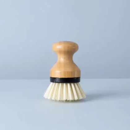 Imagem de Kit Escova De Limpeza E Rodo De Pia Dobrável Bambu - Oikos