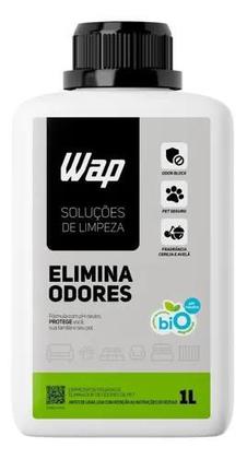 Imagem de Kit Escova E Elimina Odores E Pegadas Pets Odor Block 1l Wap