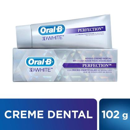 Imagem de Kit Escova Elétrica Oral-B Vitality Precision Clean - 110v + Creme Dental Oral-B 3D White Perfection 102g