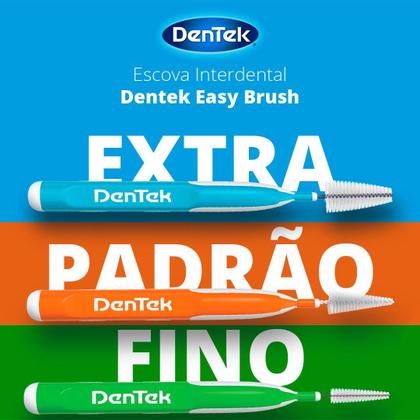 Imagem de Kit Escova Interdental DenTek Easy Brush Padrão 64 unidades