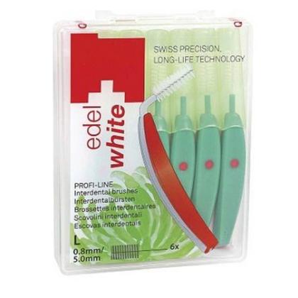 Imagem de KIT Escova Interdental Verde  5.0mm  18 unidades  Edel White