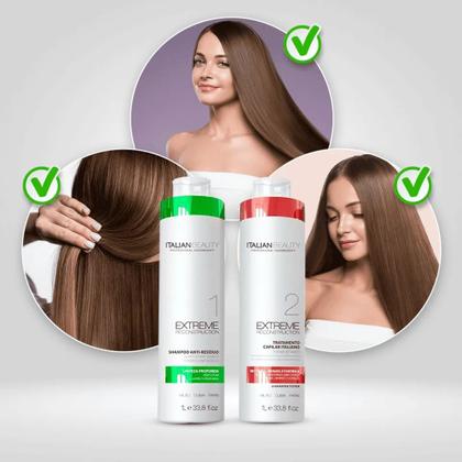 Imagem de Kit Escova Progressiva Italian Beauty Tratamento Capilar