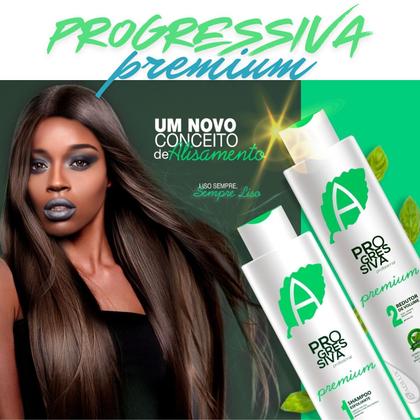 Imagem de Kit Escova Progressiva Redutor de Volume Adlux Selagem Capilar Alisamento Orgânico