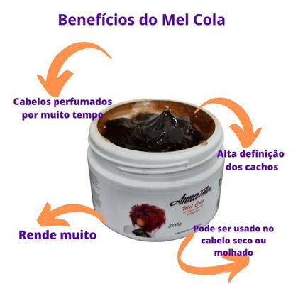 Imagem de KIT Escovinha BabyHair + Mel Cola Anna Telles Perfeito para Finalização