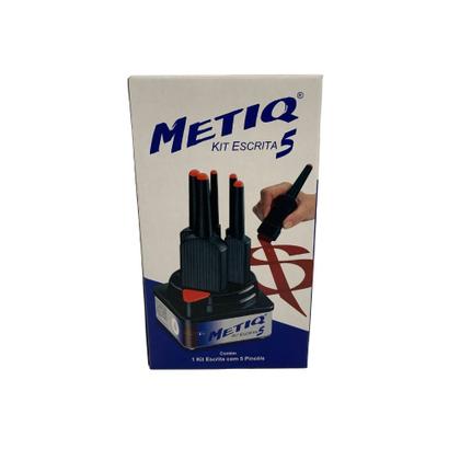 Imagem de Kit Escrita Cartazista com 05 Pontas Sintéticas Metiq