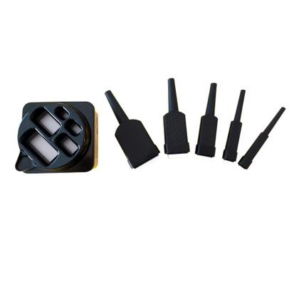 Imagem de Kit Escrita Cartazista com 05 Pontas Sintéticas Metiq