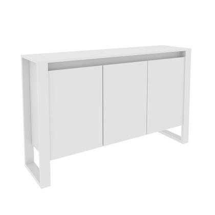 Imagem de Kit Escritório 5 Peças com 1 Escrivaninhas, 1 Gaveteiro, 1 Estante e 2 Armários Multiuso