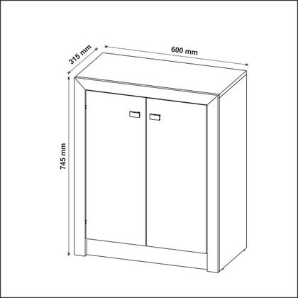 Imagem de Kit Escritório Completo 8 Peças Com 2 Mesas e 2 Estantes