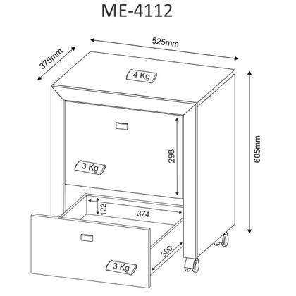 Imagem de Kit Escritório Completo 8 Peças Com 2 Mesas e 2 Estantes