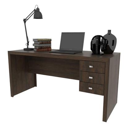 Imagem de Kit Escritório Completo 8 Peças Com 2 Mesas e 2 Estantes