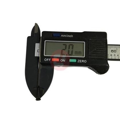 Imagem de Kit Escudo Para Tensor 32Mm X 45.2Mm + 3 Parafuso Preto