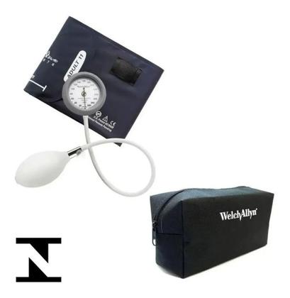 Imagem de Kit Esfigmomanometro Welch Allyn Ds44 + Bracadeiras Nº 9, 10, 11, 12 + Estojo