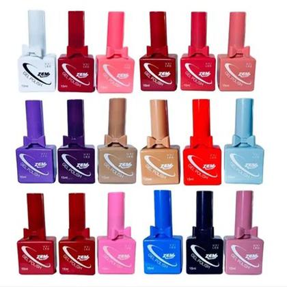 Kit Esmalte Em Gel Cores Vibrantes Alta Qualidade Unha - BDM - 3