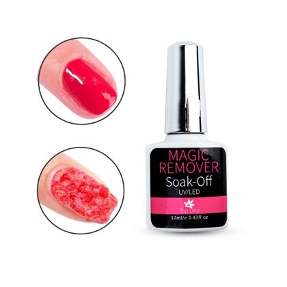 Imagem de Kit Esmalte em Gel Renda Soak Off + Magic Remover Top Lírio
