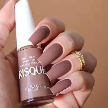 Imagem de Kit Esmalte Impala Colorama Risqué Cores Nude Cremosas para Unhas