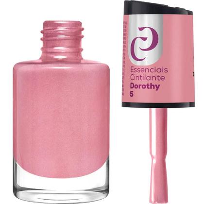 Imagem de Kit Esmaltes Coleção Essenciais Cintilantes e Cremosos Tons de Rosa 10ml Cora