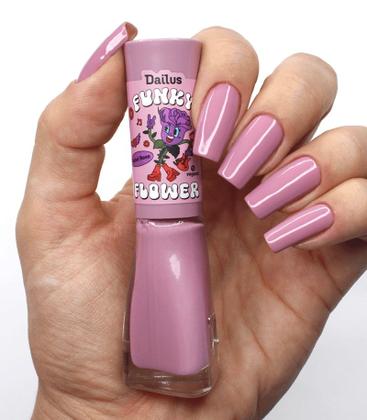 Imagem de Kit Esmaltes Dailus Coleção Funky Flower 6 Cores Novas