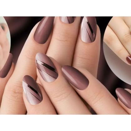 Imagem de Kit Esmaltes Impala E Risque Com 50 Cores 