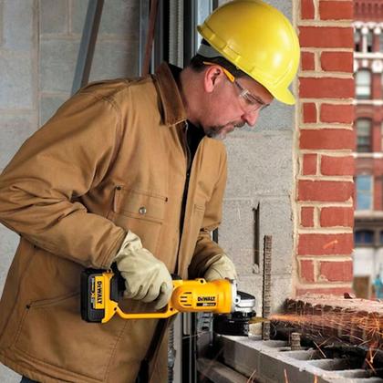 Imagem de Kit Esmerilhadeira Angular 4.1/2" - 5" M14 20V Dewalt DCG412M2-B2