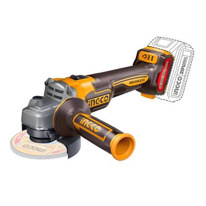 Imagem de Kit esmerilhadeira angular 4.1/2" á bateria e parafusadeira 20v ingco brushless ckli20273