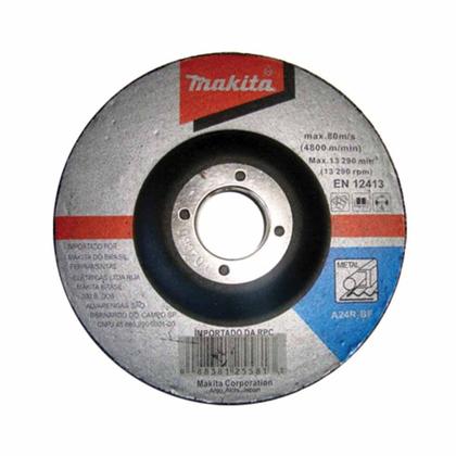 Imagem de Kit Esmerilhadeira Angular GA7020 Makita e Disco de Corte Desbaste Abrasivo