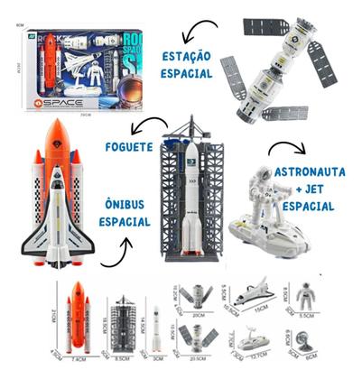 Imagem de Kit espacial com nave e torre 0901