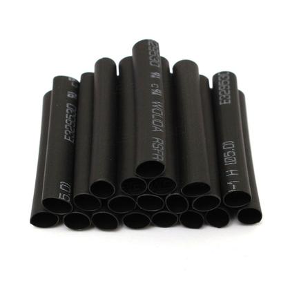 Imagem de Kit Espaguete Isolante Tubo Termo Retrátil Cor Preto 750 Pcs