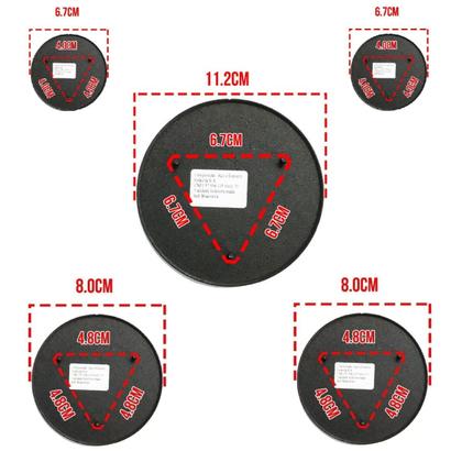 Imagem de Kit espalhador tampa para fogão itatiaia waves - 5 bocas