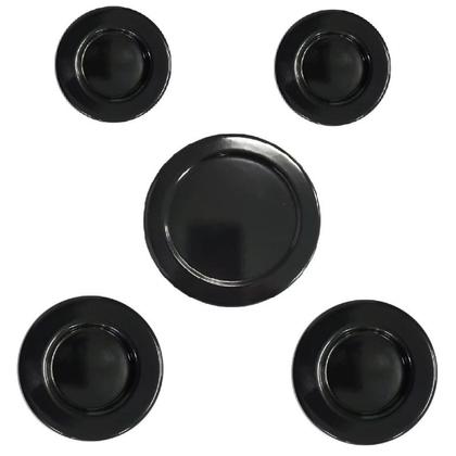 Imagem de Kit Espalhadores Tampinhas Fogão Atlas Fastcook 5 Bocas