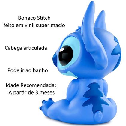 Imagem de Kit Especial Boneco Lilo Stitch Minimals e Pote Pipoca 2L