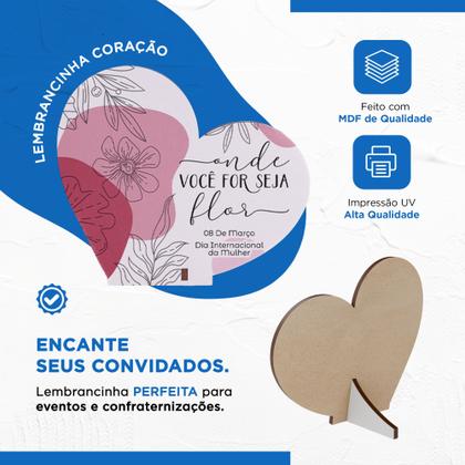 Imagem de Kit Especial com 10 Lembrancinhas de Coração para o Dia das Mulheres