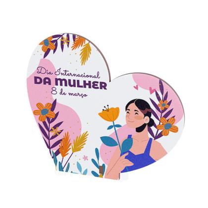 Imagem de Kit Especial com 15 Lembrancinhas de Coração para o Dia das Mulheres