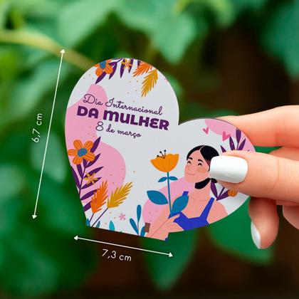 Imagem de Kit Especial com 20 Lembrancinhas de Coração para o Dia das Mulheres