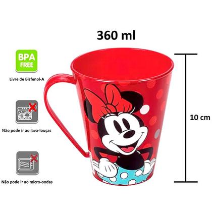 Imagem de Kit Especial da Minnie com Boneca Caneca e Copo com Orelhas