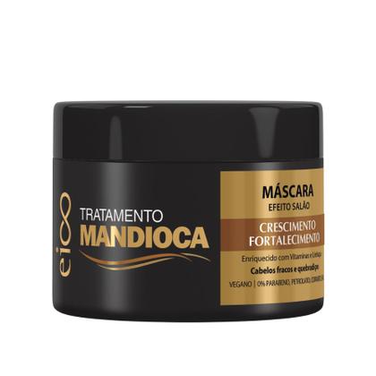 Imagem de Kit Especial Eico Mandioca Hidratação Shampoo 450ml Máscara Tratamento 270g Spray Finalizador 120ml