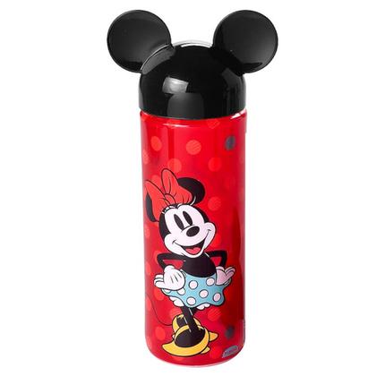 Imagem de Kit Especial Garrafinha Lúdica e Copo com Orelhas Vermelha da Minnie 500ml Original
