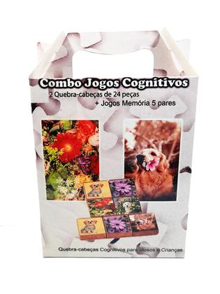 Imagem de Kit Especial Jogos Cognitivos para idosos e Crianças - CogniBox 4