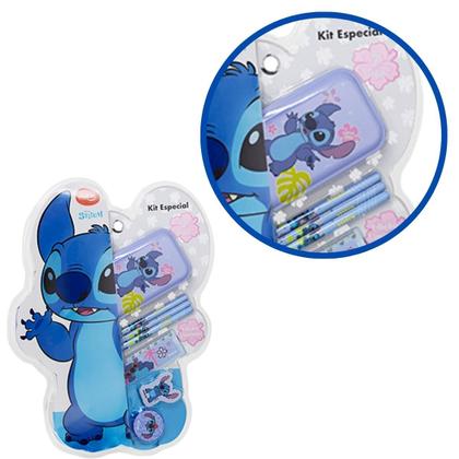 Imagem de Kit Especial Stitch com 7 Itens Lilo e Stitch Disney Molin