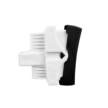 Imagem de KIT - Espelho Placa 4X4 com suporte + 4 módulos interruptor simples + 2 módulos interruptor paralelo - Linha LEV Preta