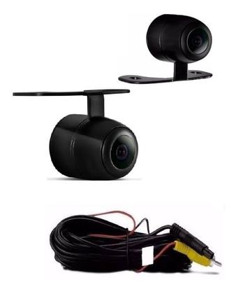 Imagem de Kit Espelho Retrovisor Monitor Com Câmera De Ré Tela Lcd 4,3