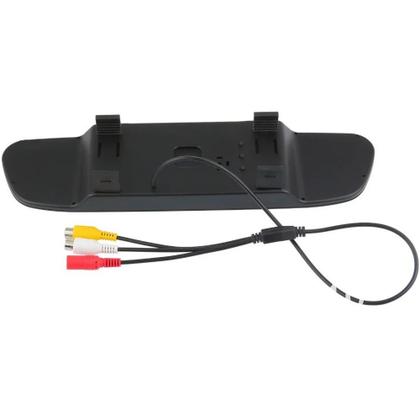 Kit Espelho Retrovisor Monitor Tela LCD 4.3 + Câmera Ré Tartaruga Embutir - Tiger / Vipertron Imagem de Kit Espelho Retrovisor Monitor Tela LCD 4.3 + Câmera Ré Tartaruga Embutir