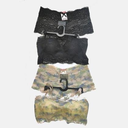 Imagem de Kit Espera Marido com 2 Baby Dolls Sensuais e Luxuosos com Bojo e Renda