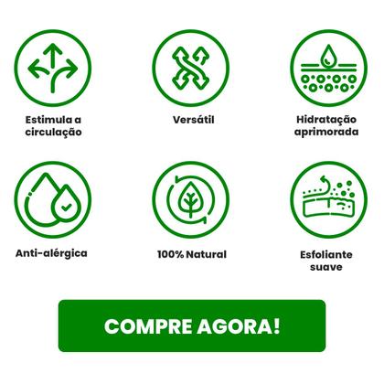 Imagem de Kit Esponja Bucha Vegetal Natural Limpeza P/ Banho Esfoliação C/5un