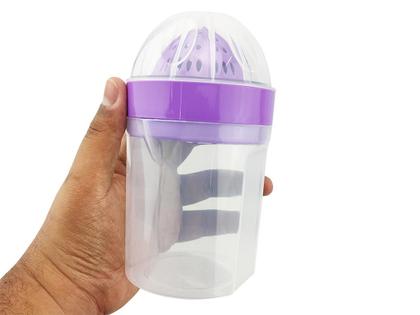 Imagem de Kit Espremedor de Laranjas Manual Portátil + Marmita Bom Apetite 800ML Nitron C/ Bandeja BPA Free