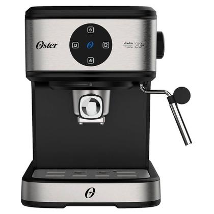 Imagem de Kit Espresso Oster - Cafeteira Double e Moedor de Café Elétrico Inox 110V