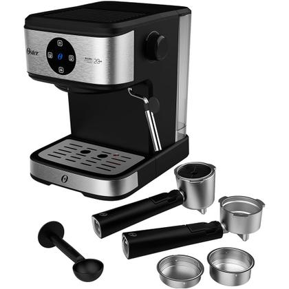 Imagem de Kit Espresso Oster - Cafeteira Double e Moedor de Café Elétrico Inox