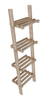 Imagem de Kit Estante 100% Pinus Novoidável De Chão Em Oferta Multiuso