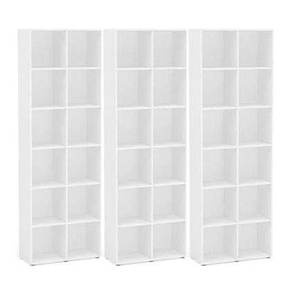 Imagem de Kit Estante para Livros com 12 Nichos 221cm X 222cm Caracol